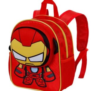 Iron Man Bobblehead-Sac à dos 3D Pocket